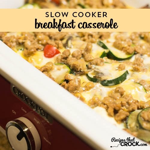 What are some slow cooker breakfast recipes?