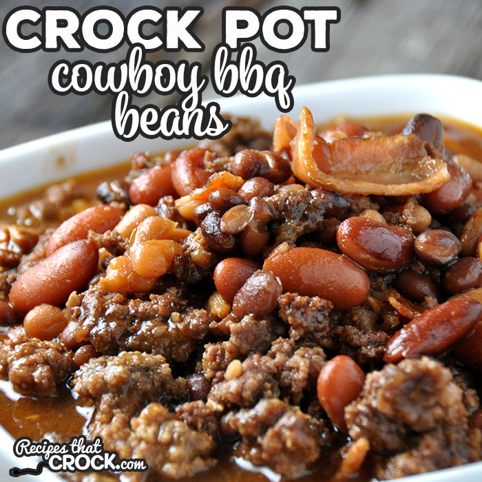 Are you looking for an easy dinner idea? Or, are you looking for a great slow cooker recipe to bring to a potluck? You simply must try these yummy Crock Pot Cowboy BBQ Beans.