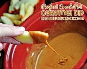 Crock Pot Caramel Dip