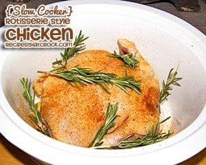 Slow Cooker Whole Chicken