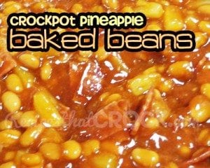 Slow Cooker Baked Beans