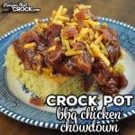 Are you looking for something different for dinner? This recipe for BBQ Chicken Chowdown is a yummy twist on on your traditional slow cooker meal.