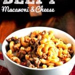 Beefy Mac and Cheese Slow Cooker