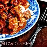 Beef Tips and Gravy Recipe #SlowCooker #CrockPot
