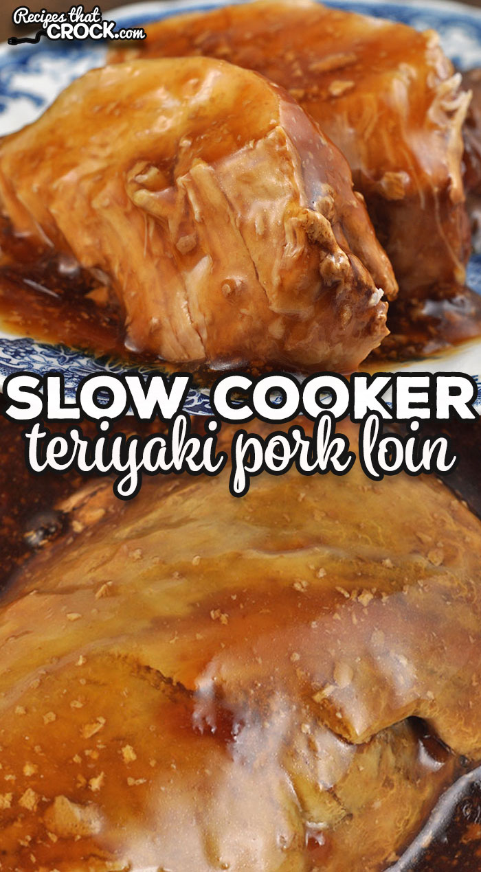 Are you looking for a quick, easy meal with amazing flavor and a great sauce? Then you must try this Slow Cooker Teriyaki Pork Loin. via @recipescrock