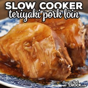 Are you looking for a quick, easy meal with amazing flavor and a great sauce? Then you must try this Slow Cooker Teriyaki Pork Loin.