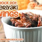 Crock Pot Teriyaki Wings