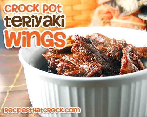 Crock Pot Teriyaki Wings