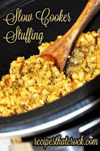 Crock Pot Stuffing