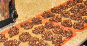 Are you looking for a quick and easy way to make candy? This recipe for Peanut Cluster Crock Pot Candy does not require any candy thermometers or constant stirring. You are just 4 simple ingredients away from a yummy treat!