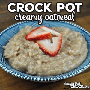 Are you looking for a fail-proof way to have a piping hot breakfast ready and waiting for you in the morning when you wake up? This Creamy Crock Pot Oatmeal Recipe is the perfect Steel Cut Oatmeal Recipe and couldn't be easier.