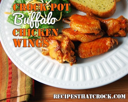 Crock Pot Buffalo Chicken Wings