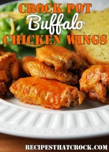 Crock Pot Buffalo Chicken Wings