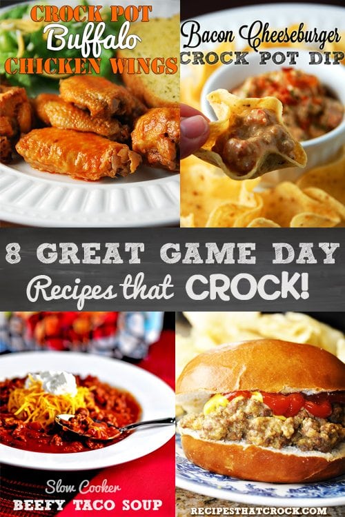 Crock Pot Game Day Recipes
