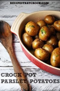 Crock Pot Parsley Potatoes