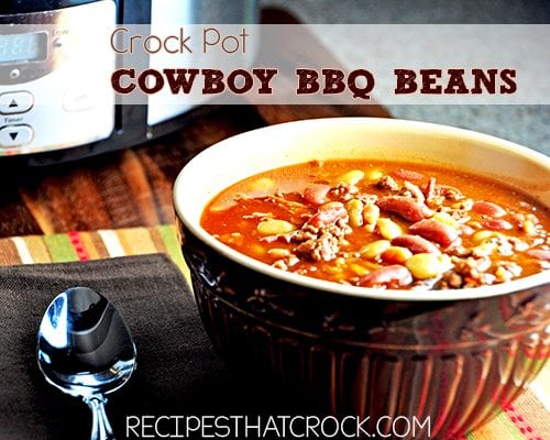 Crock Pot Cowboy BBQ Beans