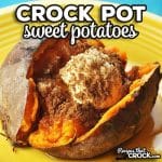 Are you looking for an easy way to have those creamy steakhouse sweet potatoes with dinner? These Crock Pot Sweet Potatoes are super easy to toss into the slow cooker and come out great every time!