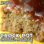 Do you love meatloaf and want a quick and easy crock pot recipe? This Slow Cooker Cheddar Meatloaf is a delicious twist on your favorite meatloaf recipe!