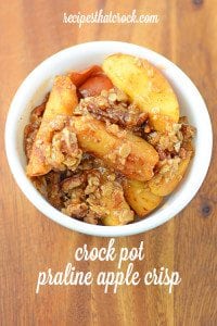 Crock Pot Apple Crisp