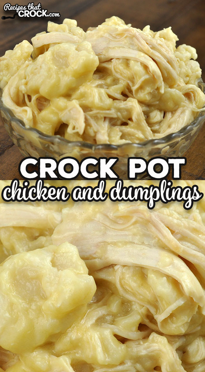 Chicken and dumplings is one of the best comfort foods in my opinion. So, when I came across this Crock Pot Chicken and Dumplings recipe, I knew that I had to give it a try!
 via @recipescrock