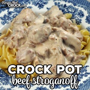 This creamy Crock Pot Beef Stroganoff recipe is the ultimate comfort food and so easy to throw in the slow cooker on a busy day.