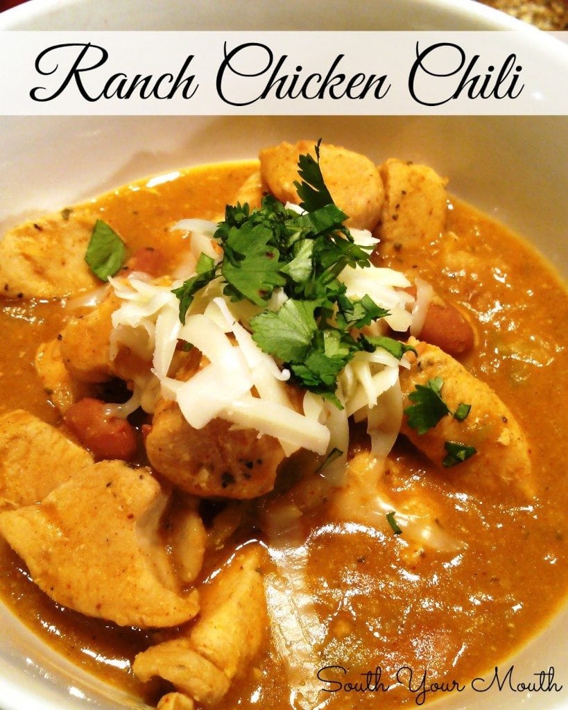 ranch chicken chili