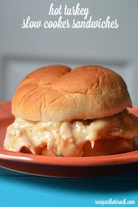 Crock Pot Turkey Sandwiches - Great for leftovers!