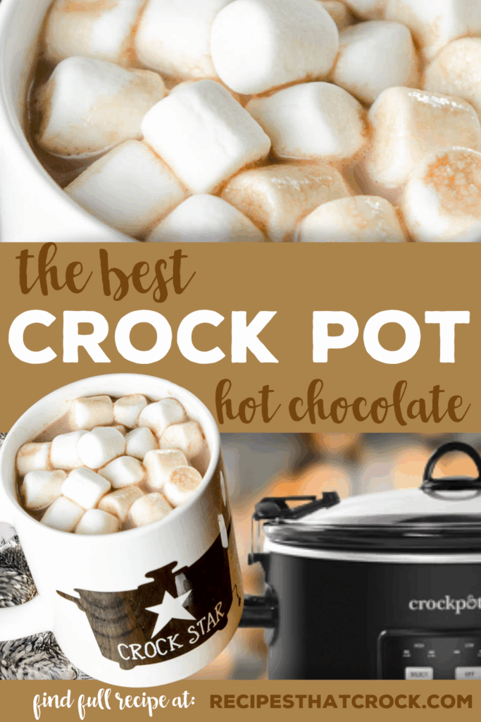 Are you looking a simple but oh-so delicious hot chocolate recipe? Look no further. This is The BEST Crock Pot Hot Chocolate. Our family tested many hot cocoa recipes and this rich and creamy chocolatey crock pot beverage won by a landslide. This recipe is a must try this holiday and winter season.