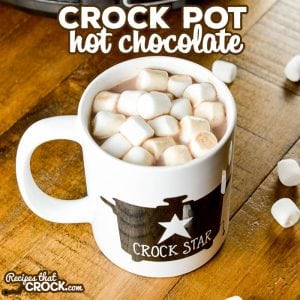 Are you looking a simple but oh-so delicious hot chocolate recipe? Look no further. This is The BEST Crock Pot Hot Chocolate.