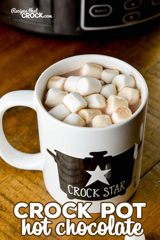 Are you looking a simple but oh-so delicious hot chocolate recipe? Look no further. This is The BEST Crock Pot Hot Chocolate.