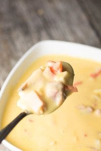 Ham and Cheese Soup {Crock Pot}