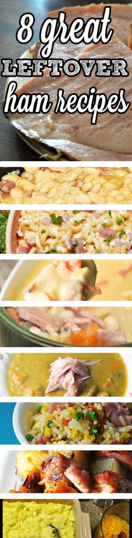 Are you looking for easy leftover ham recipes? We have several easy crock pot recipes as well as non-crock pot recipes that are perfect for your leftover ham.