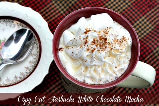 Starbucks Copy Cat White Chocolate Mocha