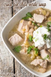 Crock Pot Chile Verde Soup