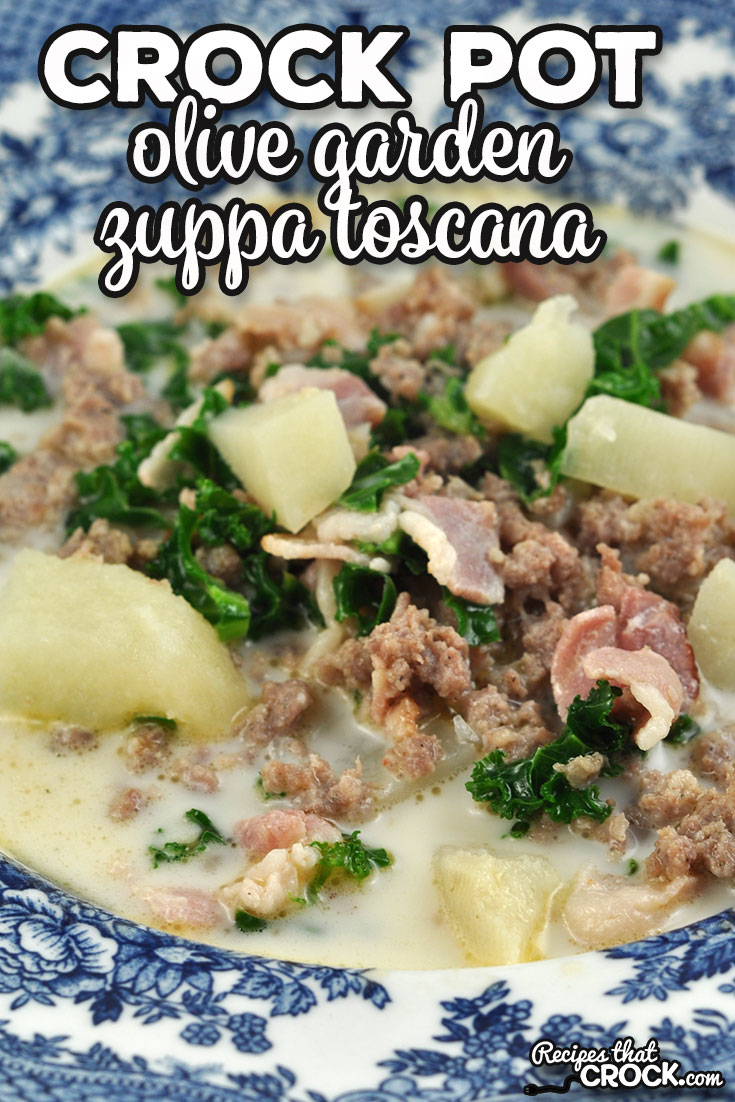 Recipe is that same hearty Tuscan soup, adapted for your crock pot. via @recipescrock