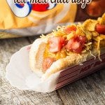 Crock Pot Tex-Mex Chili Dogs are a great way to switch up your traditional hot dog and the perfect crock pot recipe for your next party.