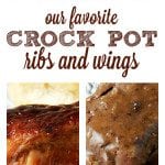 Are you looking for a great recipe for crock pot ribs? Or, maybe crock pot wings for the next big game? This is a collection of our favorite slow cooker recipes for ribs and wings.