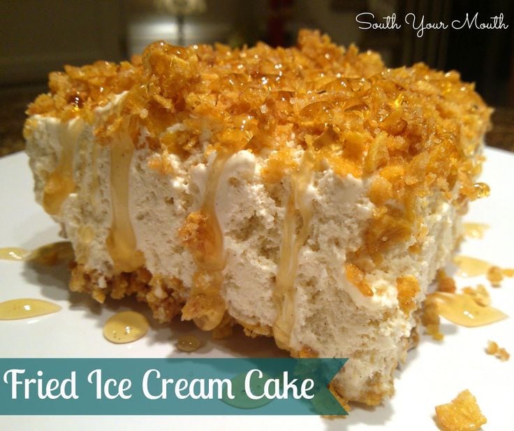 Fried Ice Cream Cake