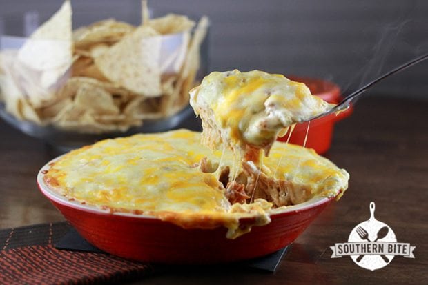 Sour-Cream-Chicken-Enchilada-Pie