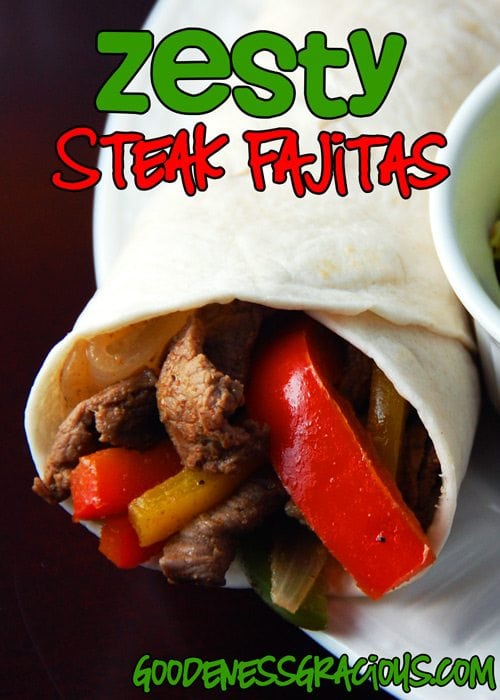 Zesty-Steak-Fajitas