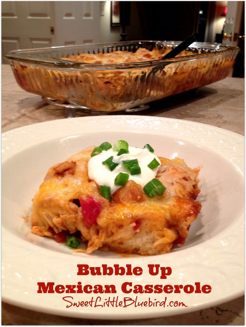 bubble up mexican casserole 1
