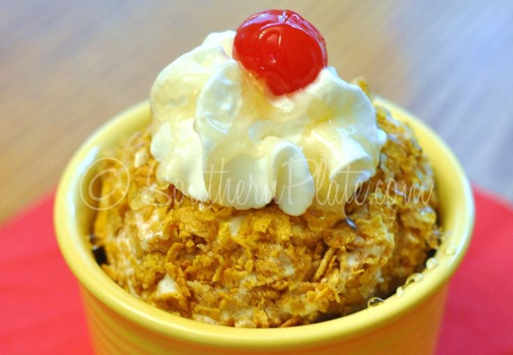 unfried fried ice cream