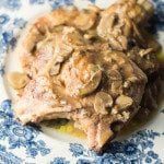 Easy Crock Pot Recipe for Pork Chops. Great weeknight dinner to throw together.