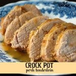 This Crock Pot Pork Tenderloin recipe is so simple and flavorful!