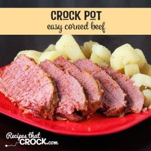 Easy Corned Beef recipe for your crock pot that is quick and delicious!