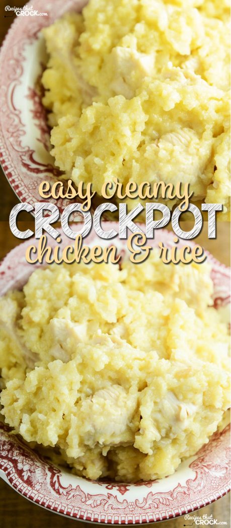 easy creamy chicken and rice