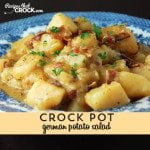 Delicious German Potato Salad for you crock pot!