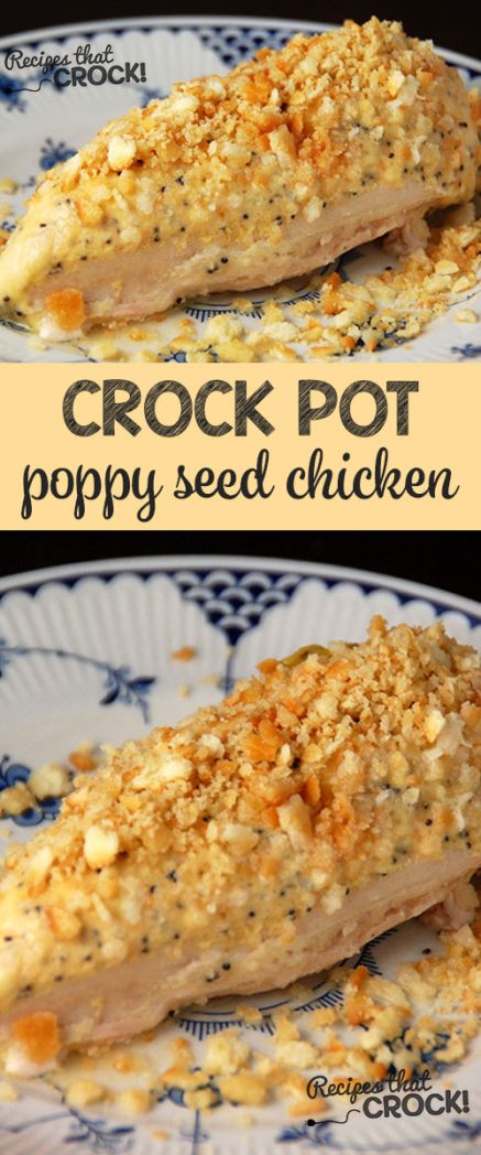 This Poppy Seed Chicken is a cinch to make and so delicious!