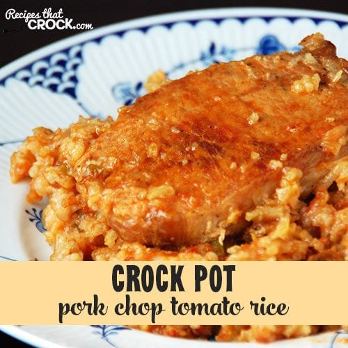This Easy Pork Chop Tomato Rice recipe is easy and delicious!