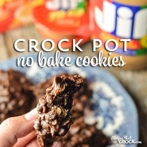 Are you looking for a fool-proof no bake cookie recipe but you are tired of standing at the stove stirring the pot? Our Crock Pot No Bake Cookies are also stir free! Throw the ingredients in as directed, and let your slow cooker do the prep! Then scoop out your cookies like usual and you have the perfect on-the-go sweet treat all summer long!
